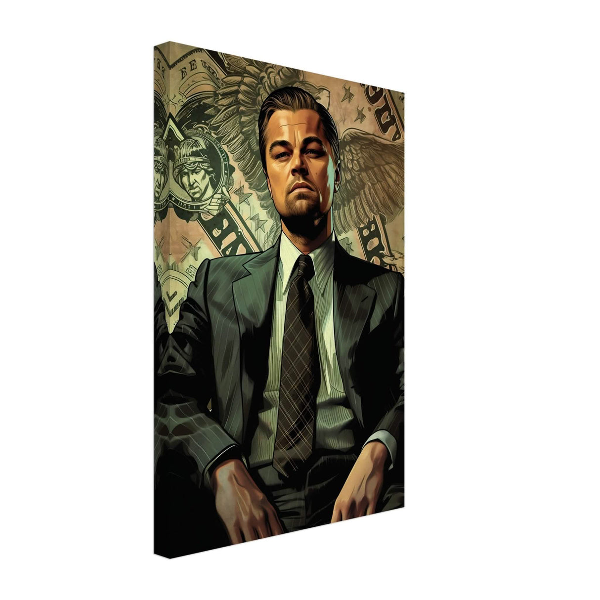 Da Vinci Pop Art Wall Art - Canvas - 30x45 cm / 12x18″ - Slim