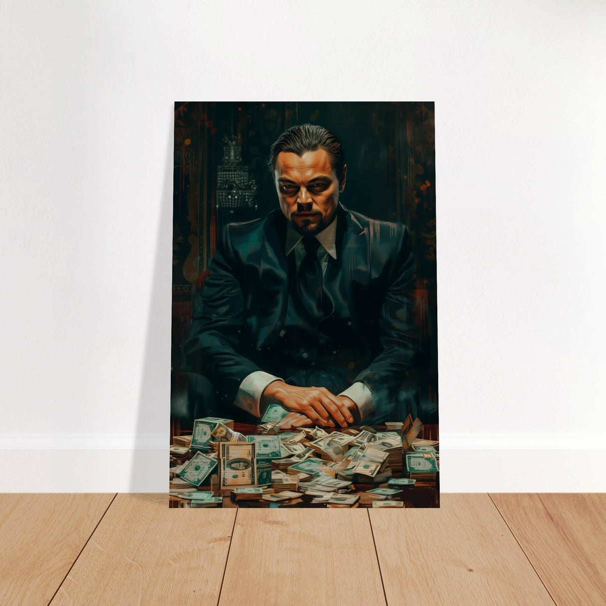 Da Vinci Pop Art Wall Art - Brushed Aluminum Print - 50x75 cm / 20x30″ -