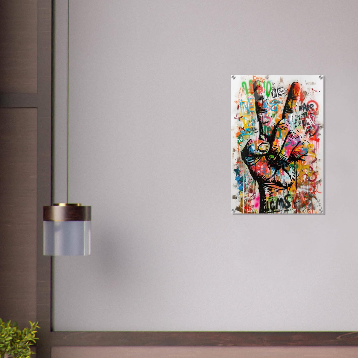 Da Vinci Pop Art Wall Art - Acrylic Print - 50x75 cm / 20x30″ -