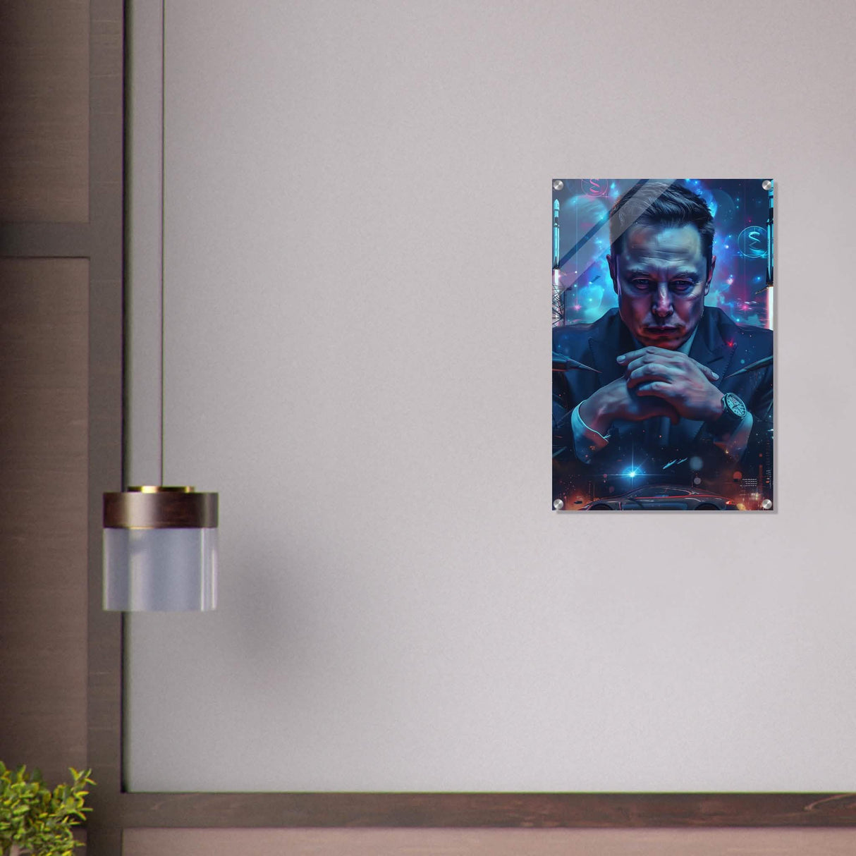 Da Vinci Pop Art Wall Art - Acrylic Print - 50x75 cm / 20x30″ -