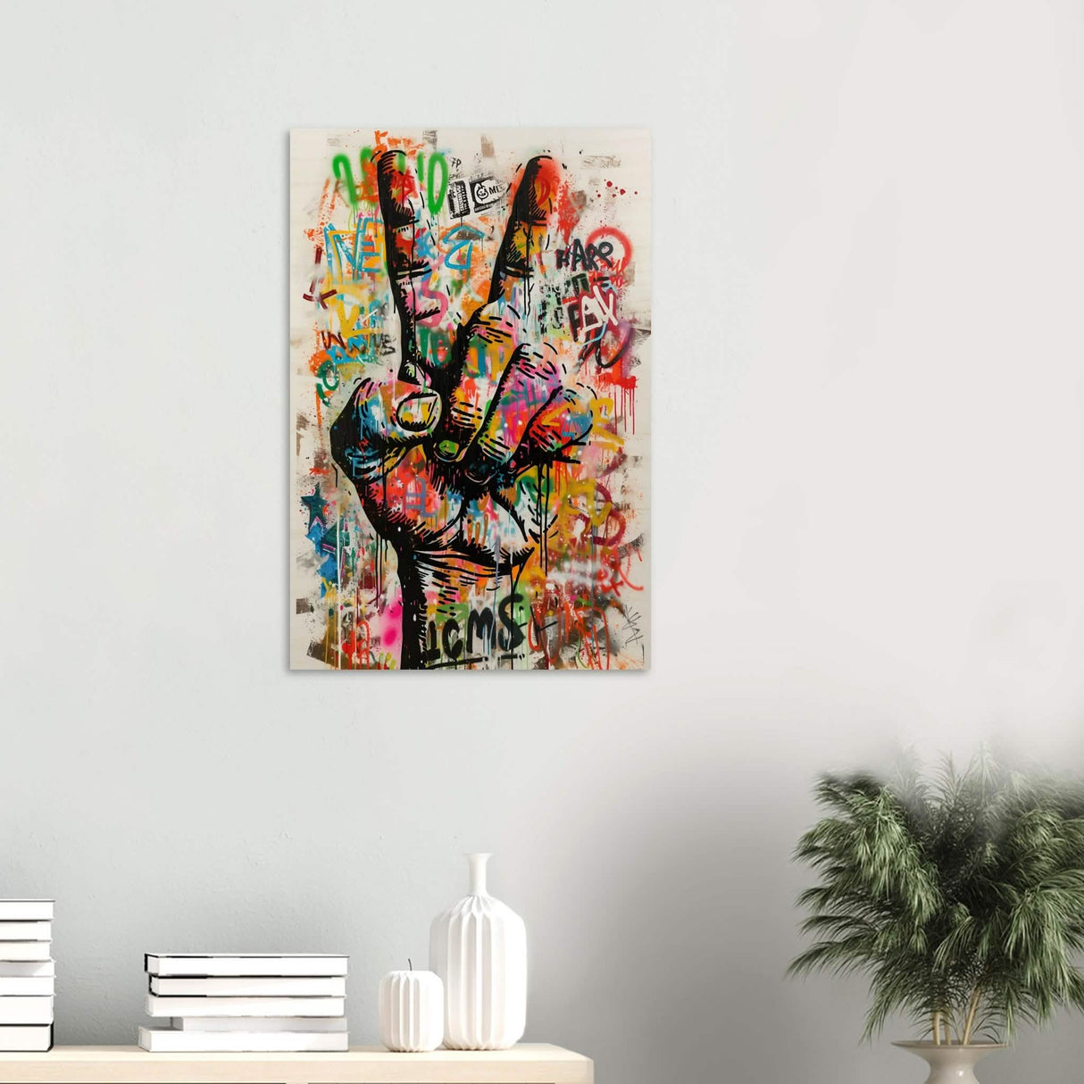 Da Vinci Pop Art Wall Art - Wood Prints - 50x75 cm / 20x30″ - 10 mm