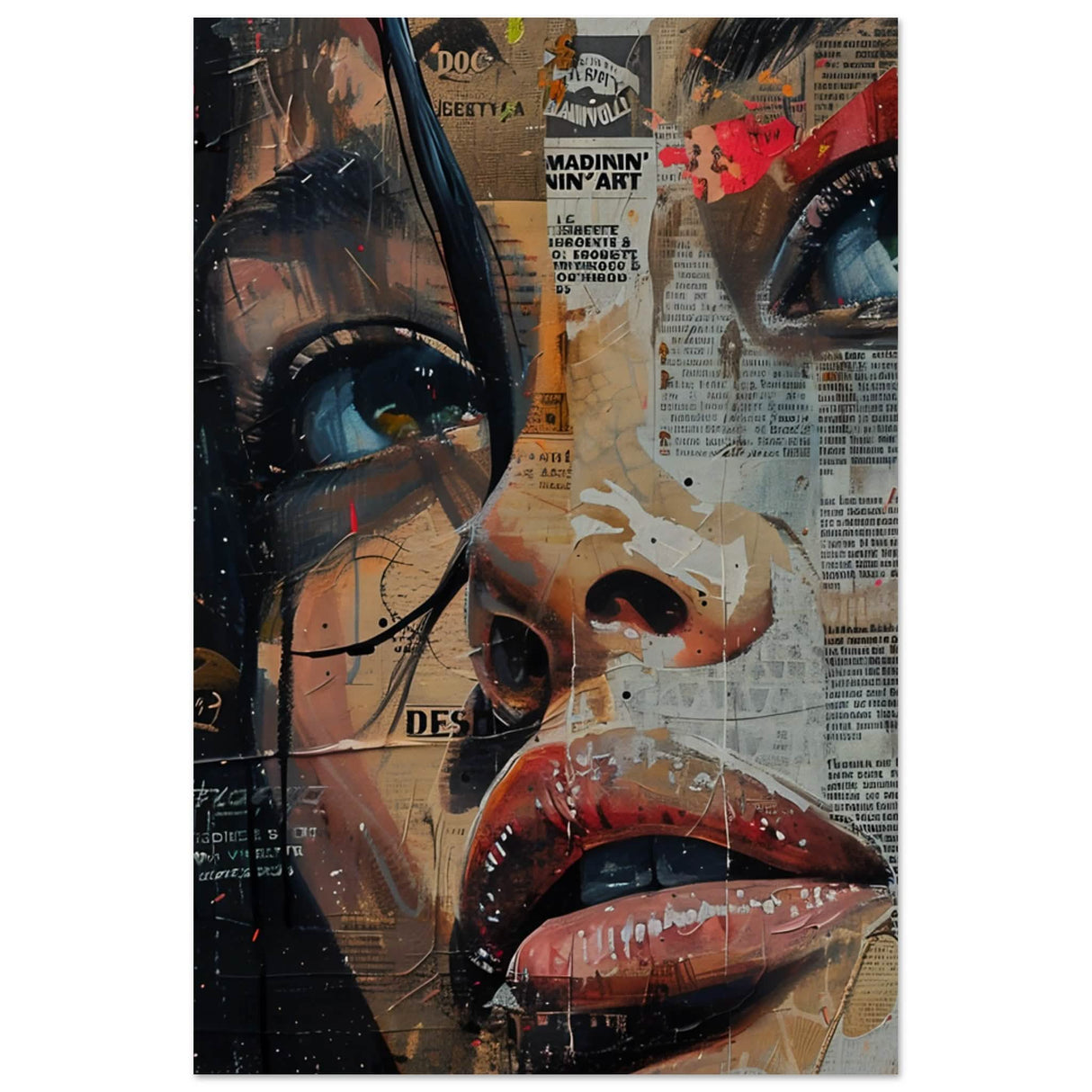 Da Vinci Pop Art Wall Art - Wood Prints - 50x75 cm / 20x30″ - 10 mm