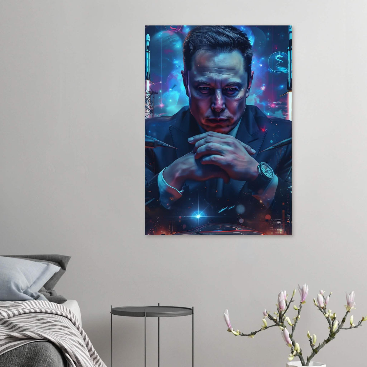 Da Vinci Pop Art Wall Art - Aluminum Print - 70x100 cm / 28x40″ -