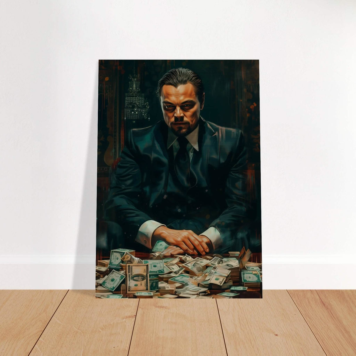 Da Vinci Pop Art Wall Art - Brushed Aluminum Print - 70x100 cm / 28x40″ -