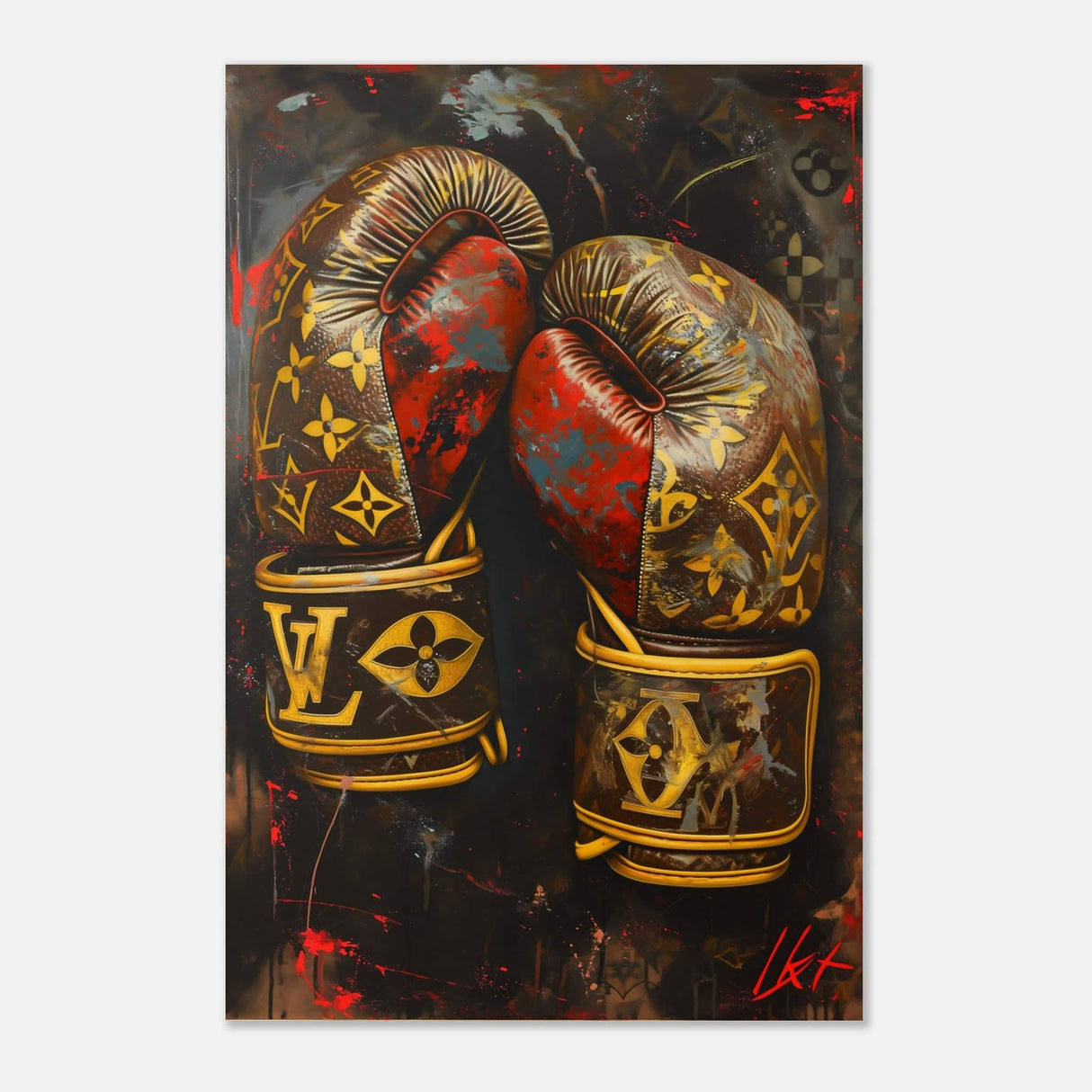 Da Vinci Pop Art Wall Art - Aluminum Print - 40x60 cm / 16x24″ -