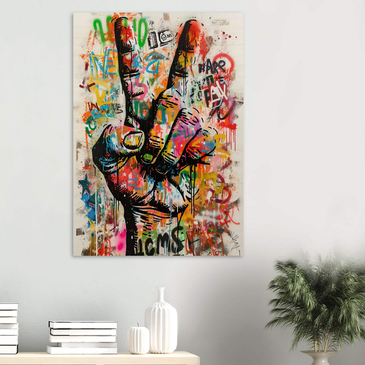 Da Vinci Pop Art Wall Art - Wood Prints - 70x100 cm / 28x40″ - 10 mm