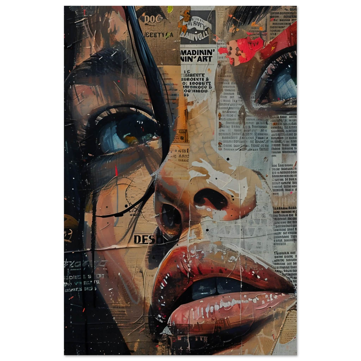 Da Vinci Pop Art Wall Art - Wood Prints - 30x45 cm / 12x18″ - 20 mm