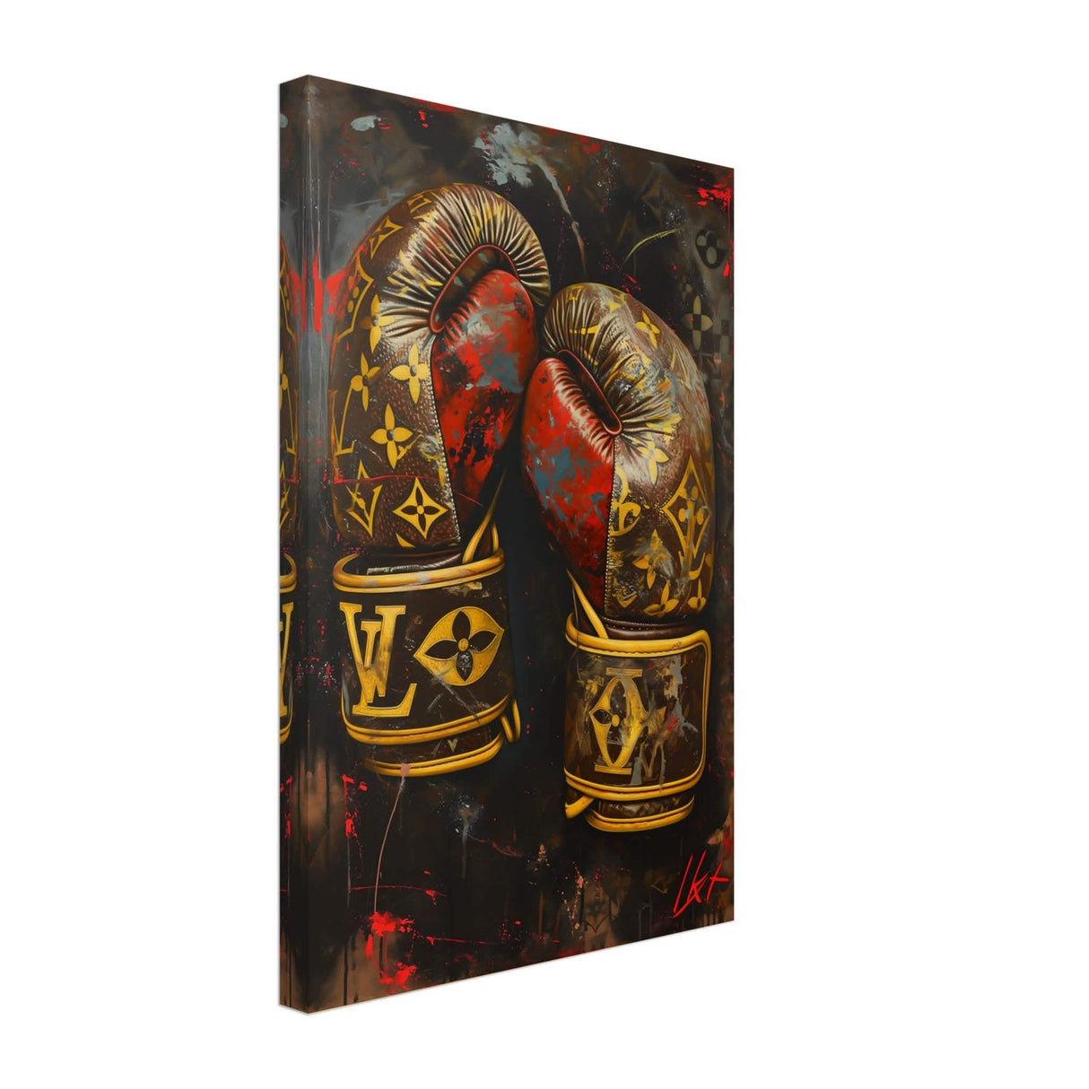 Da Vinci Pop Art Wall Art - Canvas - 30x45 cm / 12x18″ - Slim