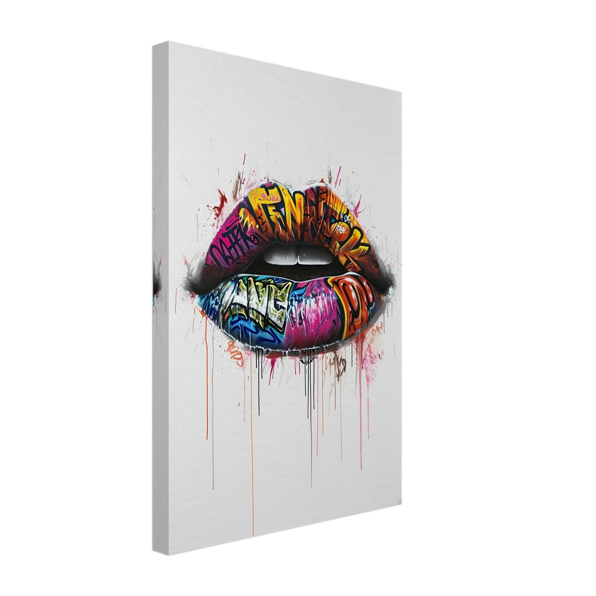 Da Vinci Pop Art Wall Art - Canvas - 30x45 cm / 12x18″ - Slim