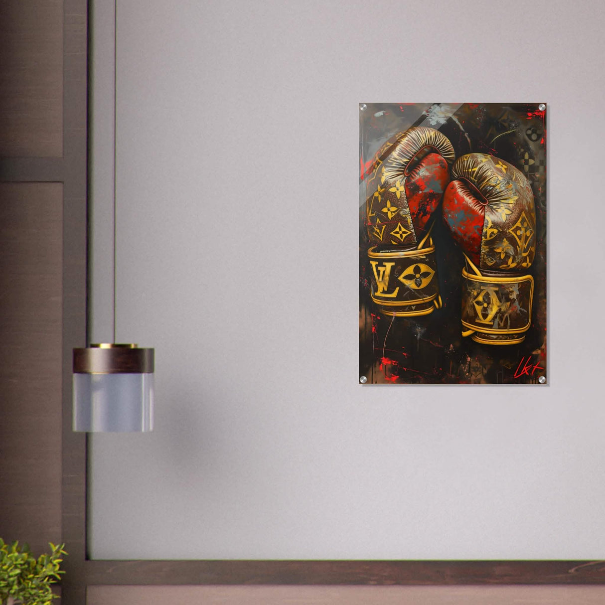 Da Vinci Pop Art Wall Art - Acrylic Print - 60x90 cm / 24x36″ -