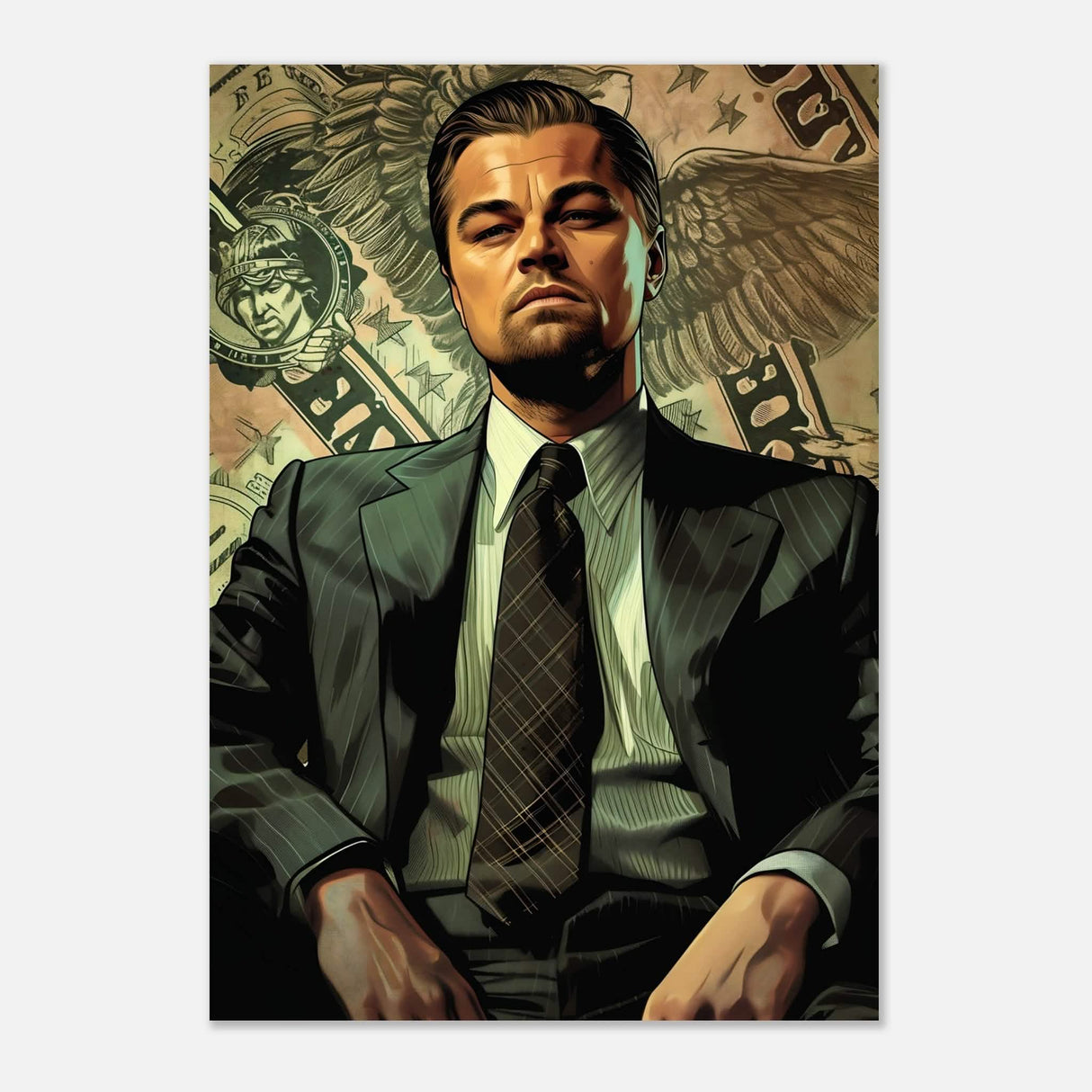 Da Vinci Pop Art Wall Art - Aluminum Print - 70x100 cm / 28x40″ -