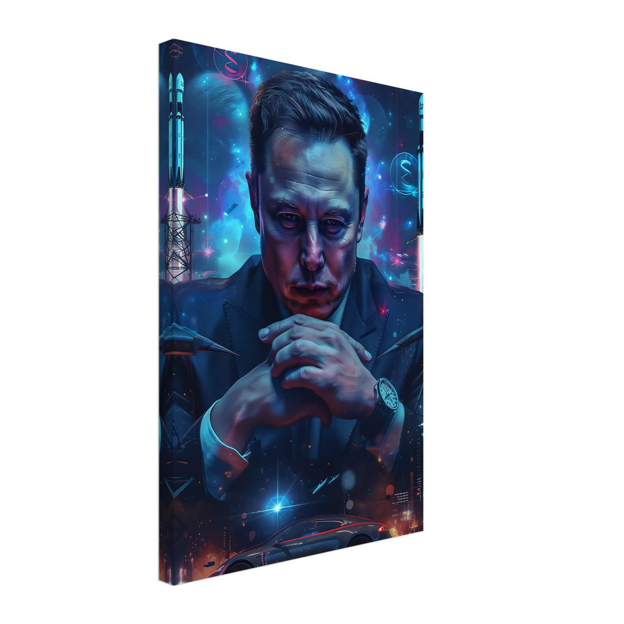 Da Vinci Pop Art Wall Art - Canvas - 40x60 cm / 16x24″ - Thick