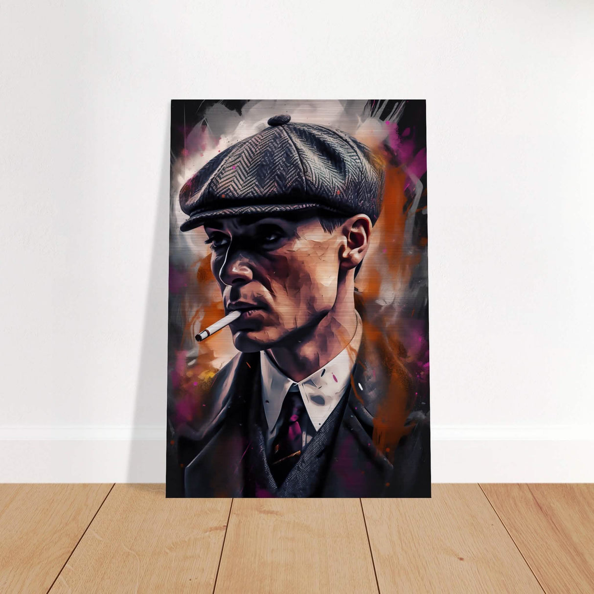 Da Vinci Pop Art Wall Art - Brushed Aluminum Print - 30x45 cm / 12x18″ -