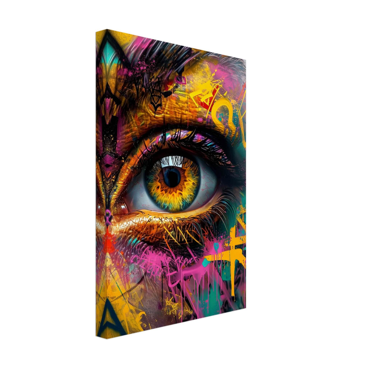Da Vinci Pop Art Wall Art - Canvas - 30x45 cm / 12x18″ - Thick