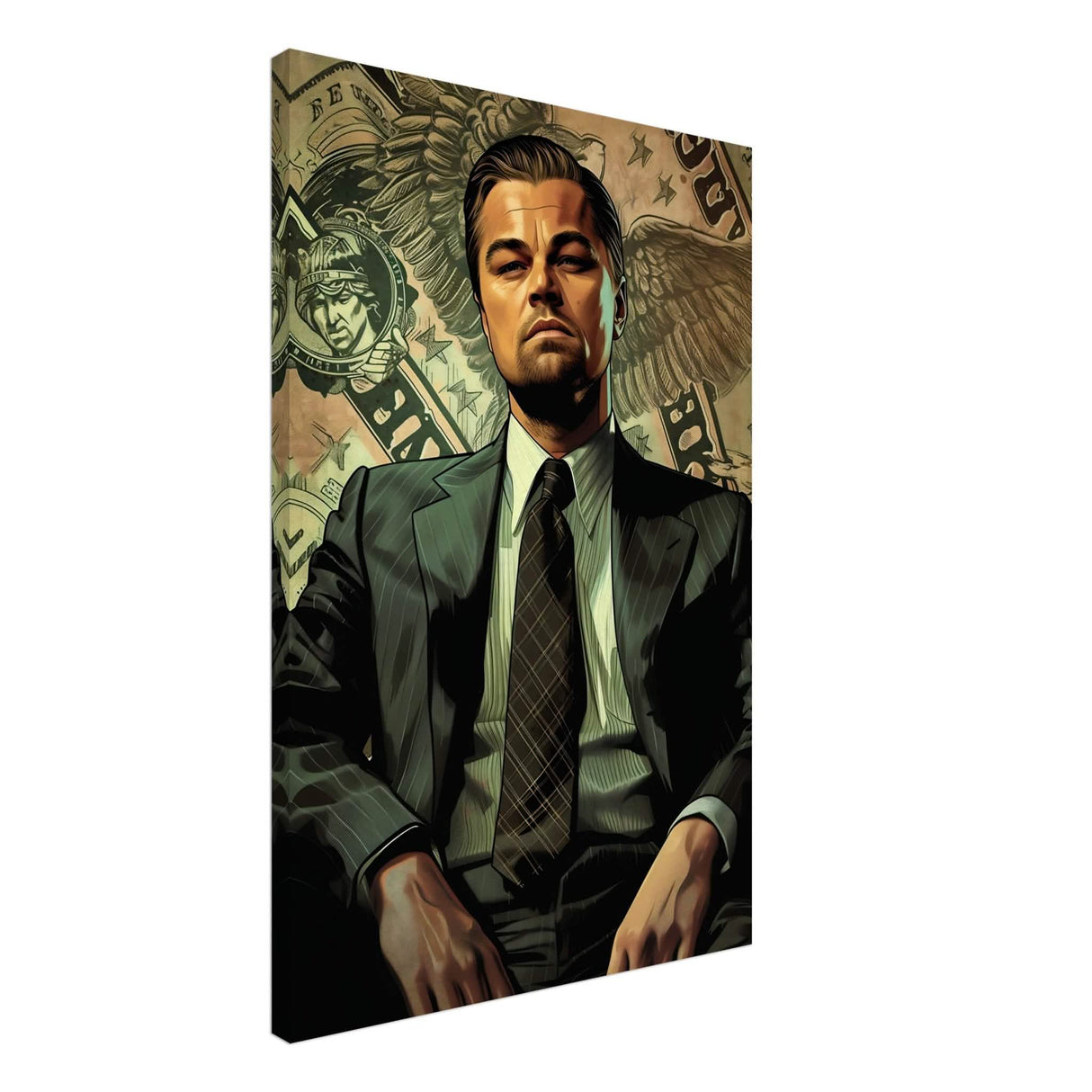 Da Vinci Pop Art Wall Art - Canvas - 60x90 cm / 24x36″ - Thick