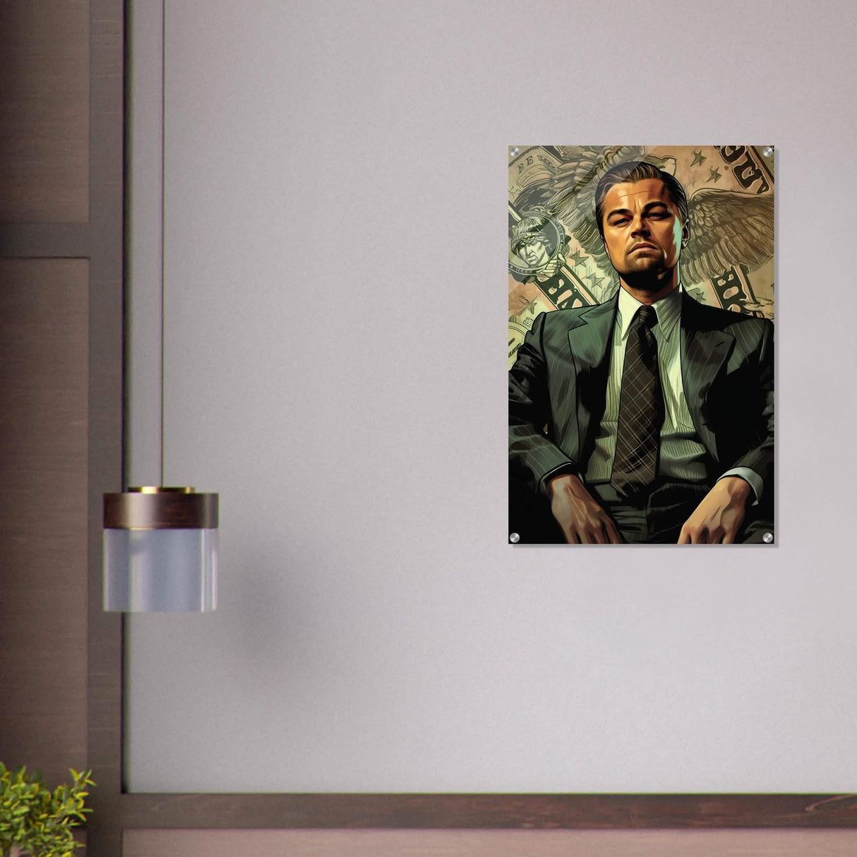 Da Vinci Pop Art Wall Art - Acrylic Print - 60x90 cm / 24x36″ -