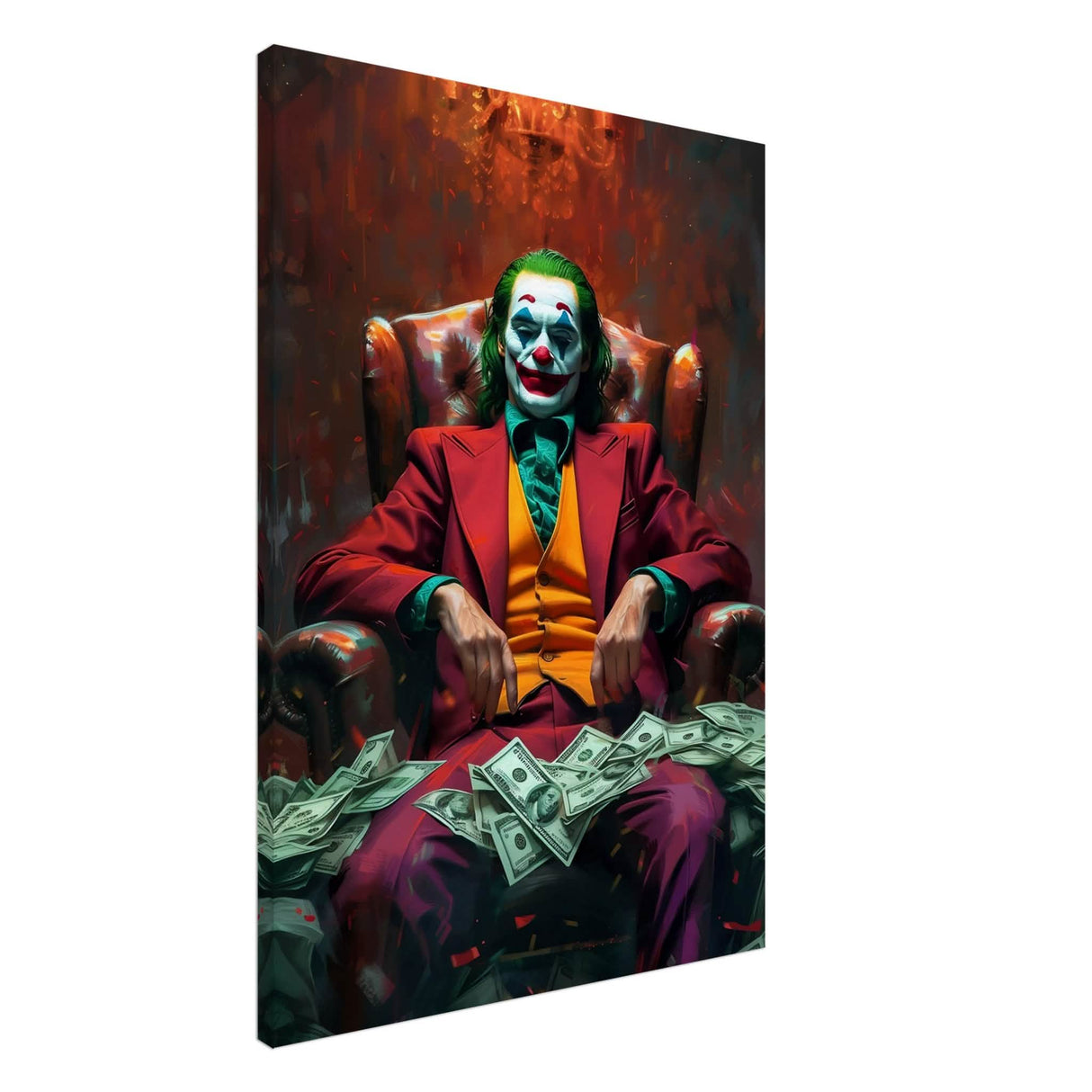 Da Vinci Pop Art Wall Art - Canvas - 70x100 cm / 28x40″ - Thick