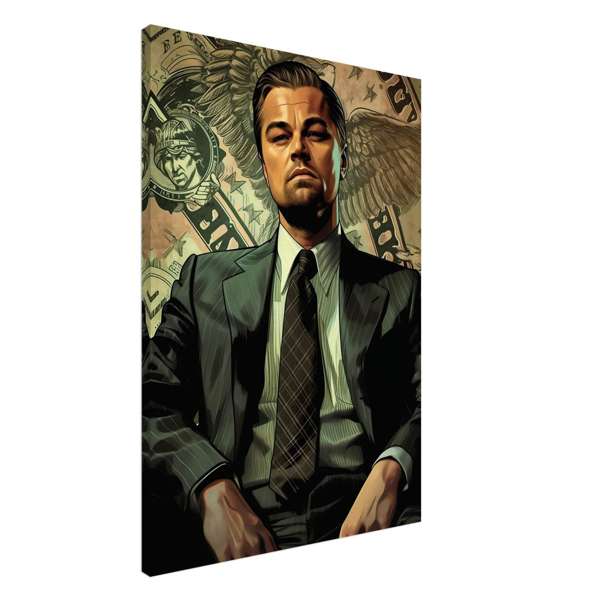 Da Vinci Pop Art Wall Art - Canvas - 70x100 cm / 28x40″ - Thick