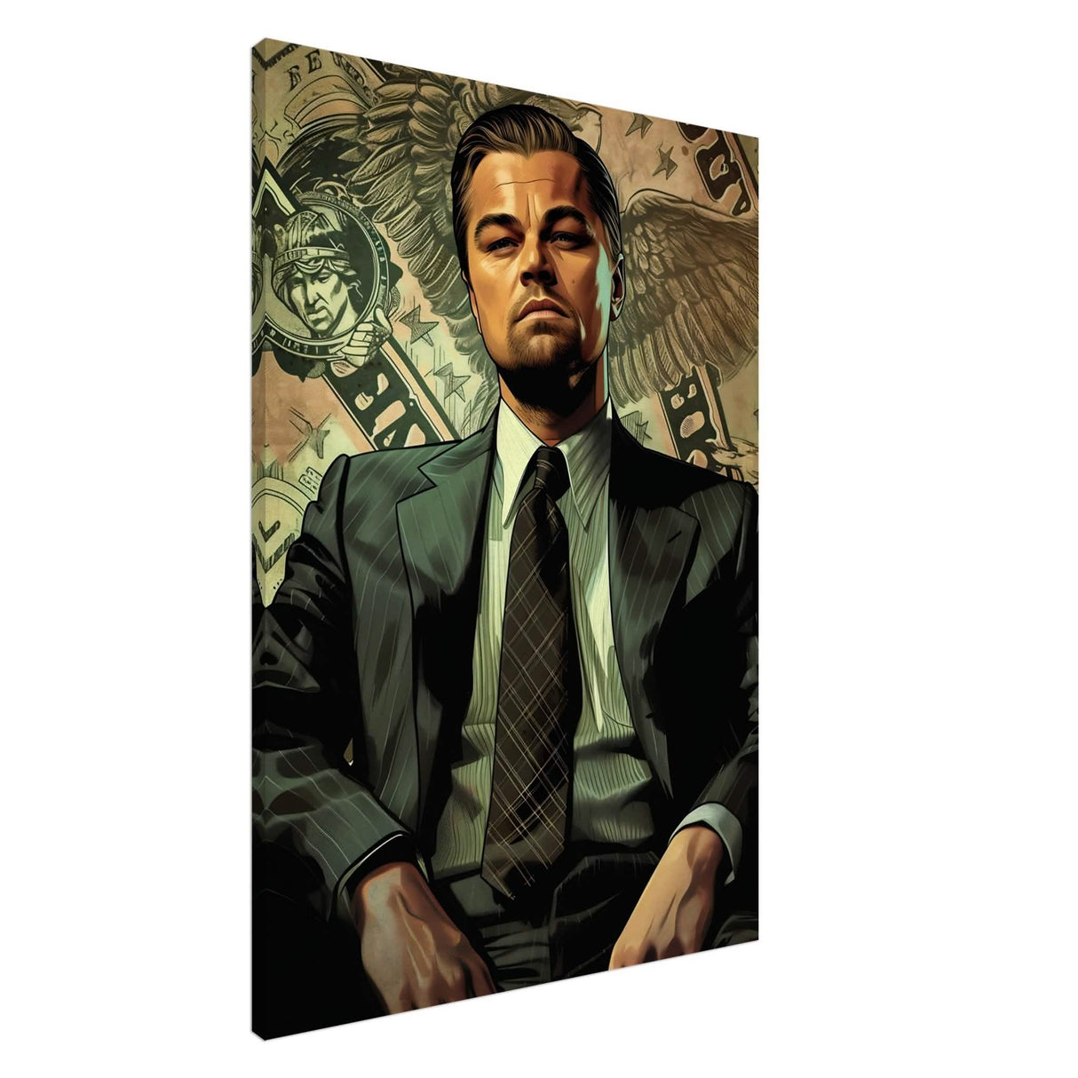 Da Vinci Pop Art Wall Art - Canvas - 70x100 cm / 28x40″ - Slim