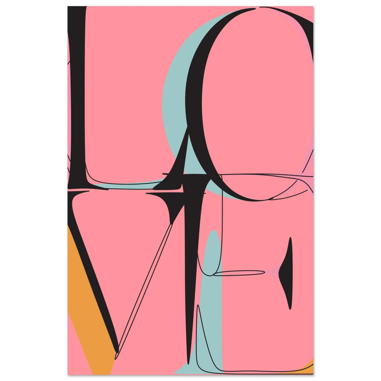 Da Vinci Pop Art Wall art - Aluminum Print - 60x90 cm / 24x36″ -