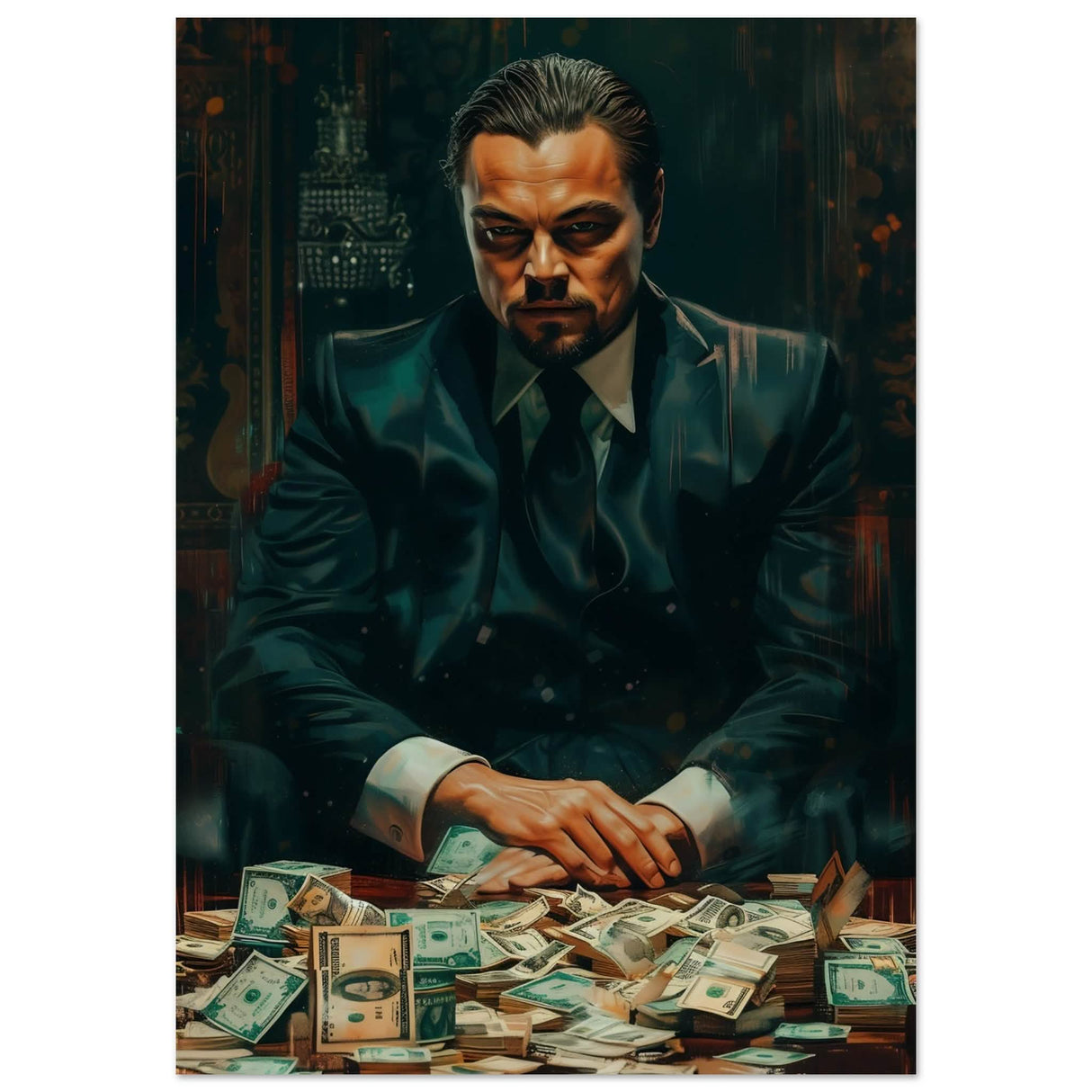 Da Vinci Pop Art Wall Art - Aluminum Print - 70x100 cm / 28x40″ -