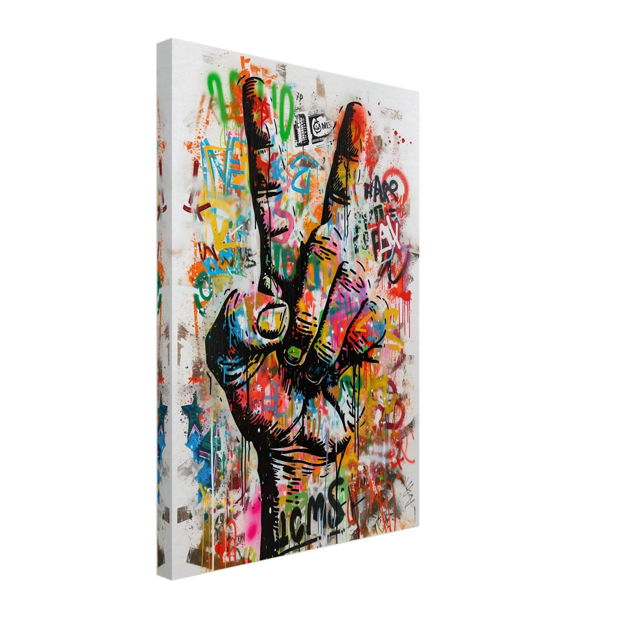 Da Vinci Pop Art Wall Art - Canvas - 40x60 cm / 16x24″ - Thick