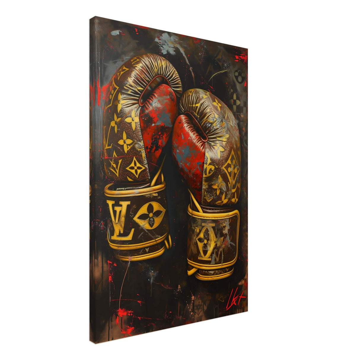 Da Vinci Pop Art Wall Art - Canvas - 60x90 cm / 24x36″ - Thick