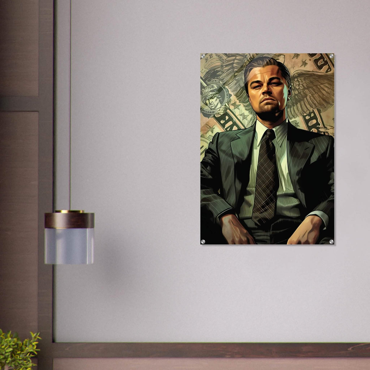 Da Vinci Pop Art Wall Art - Acrylic Print - 70x100 cm / 28x40″ -