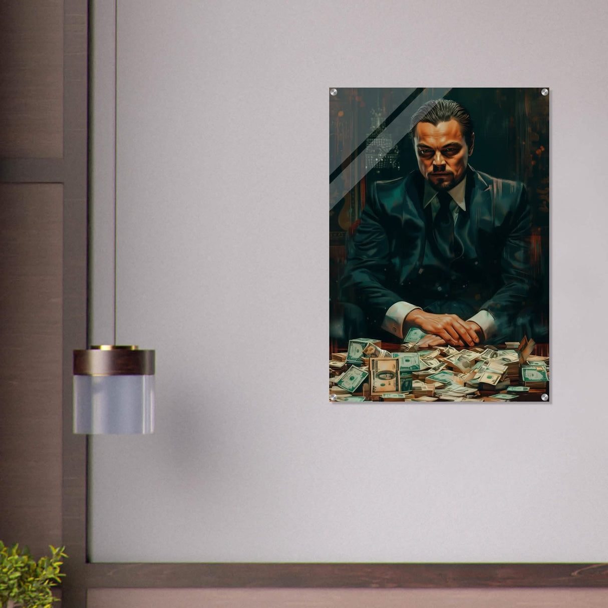 Da Vinci Pop Art Wall Art - Acrylic Print - 70x100 cm / 28x40″ -