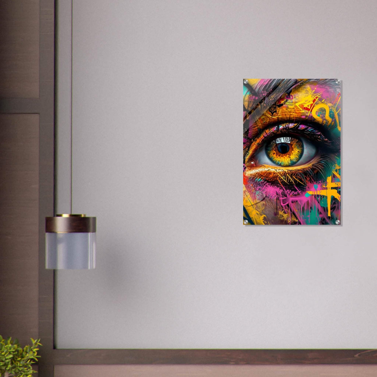 Da Vinci Pop Art Wall Art - Acrylic Print - 50x75 cm / 20x30″ -