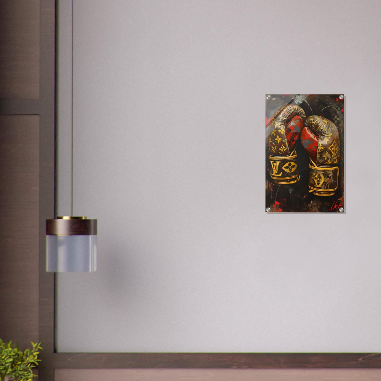 Da Vinci Pop Art Wall Art - Acrylic Print - 40x60 cm / 16x24″ -