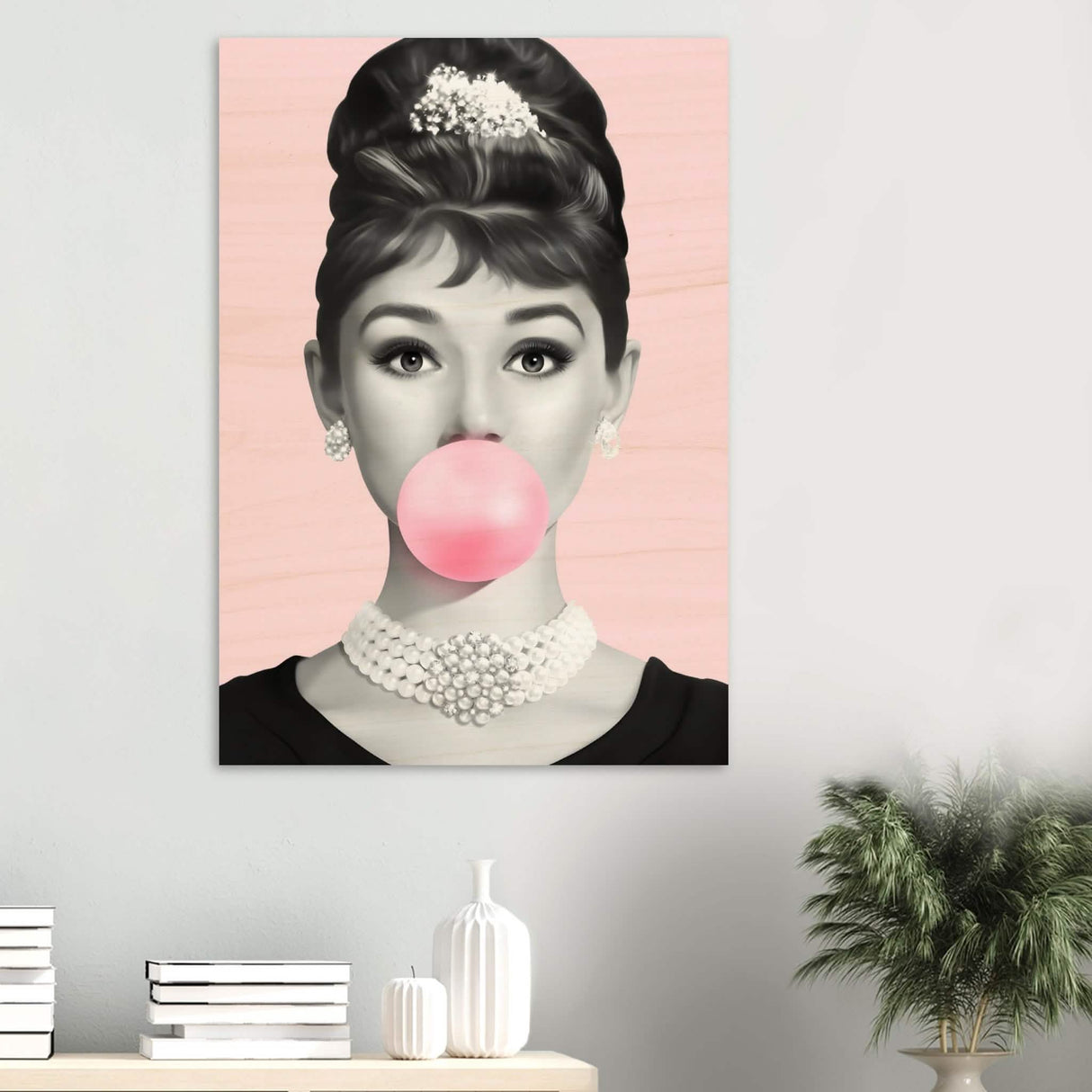 Da Vinci Pop Art Wall Art - Wood Prints - 70x100 cm / 28x40″ -