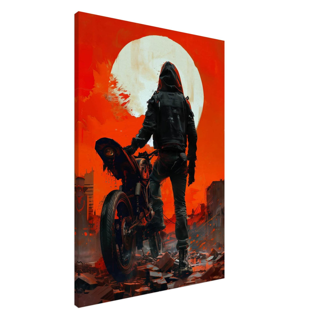 Da Vinci Pop Art Wall art - Canvas - 70x100 cm / 28x40″ - Slim