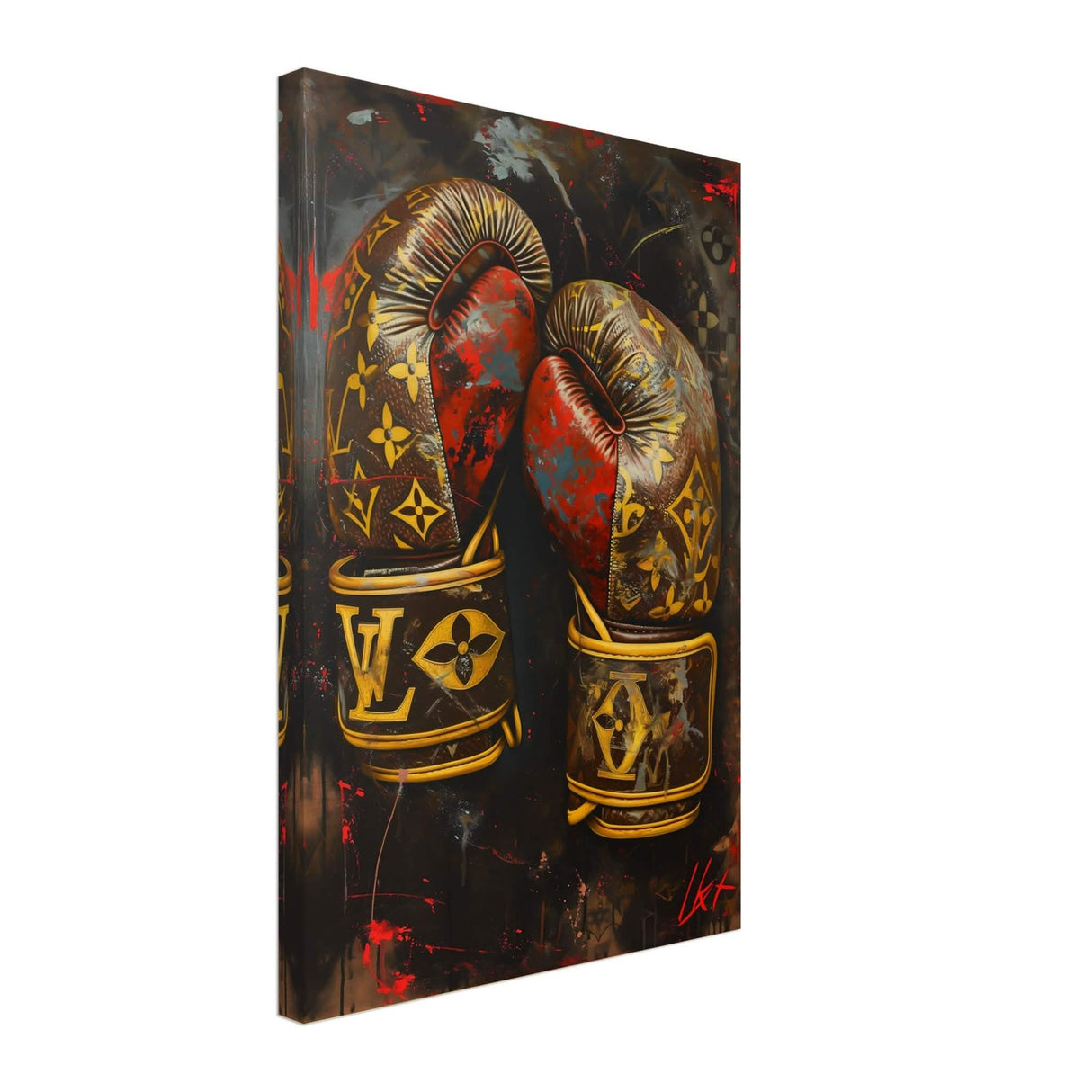 Da Vinci Pop Art Wall Art - Canvas - 40x60 cm / 16x24″ - Thick