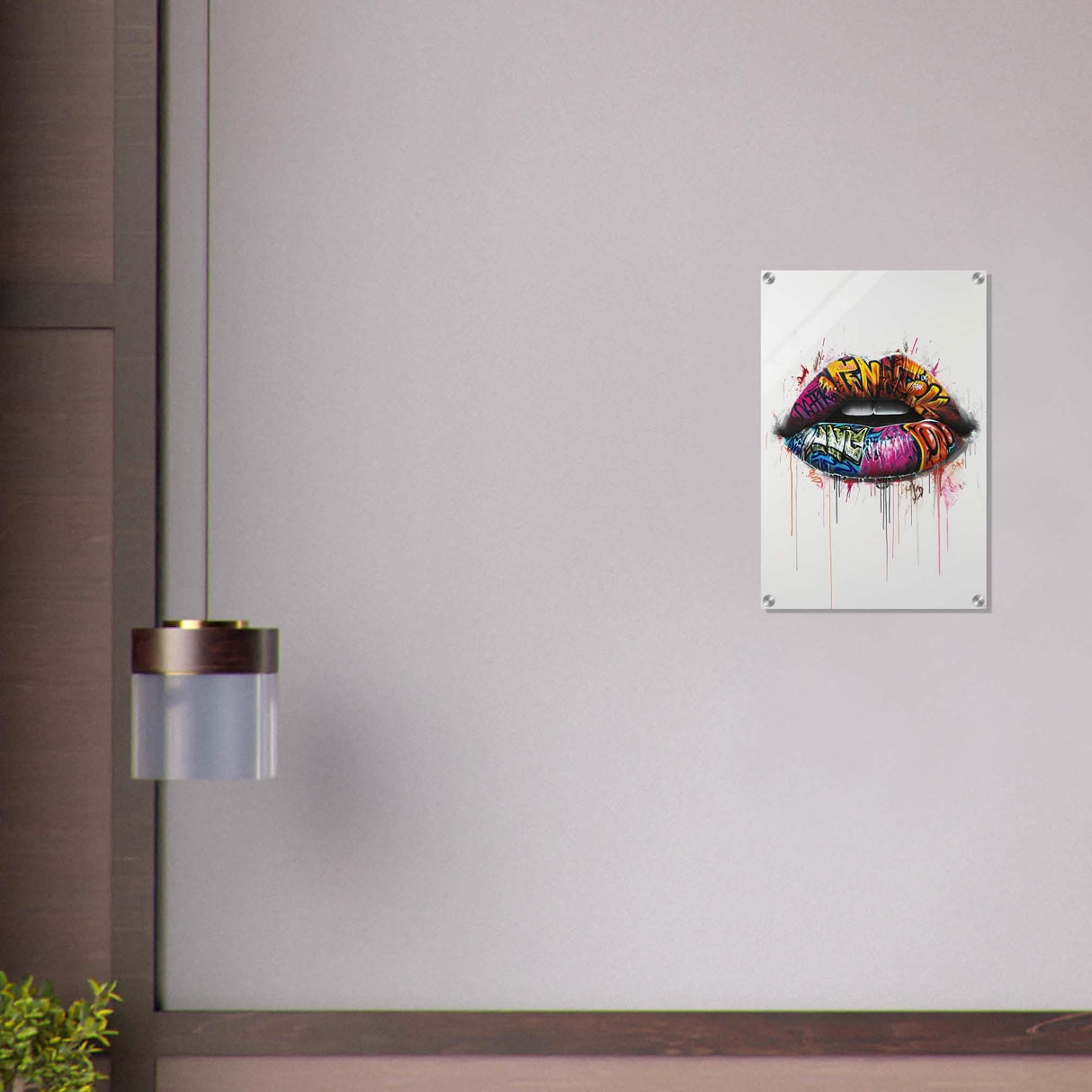 Da Vinci Pop Art Wall Art - Acrylic Print - 40x60 cm / 16x24″ -