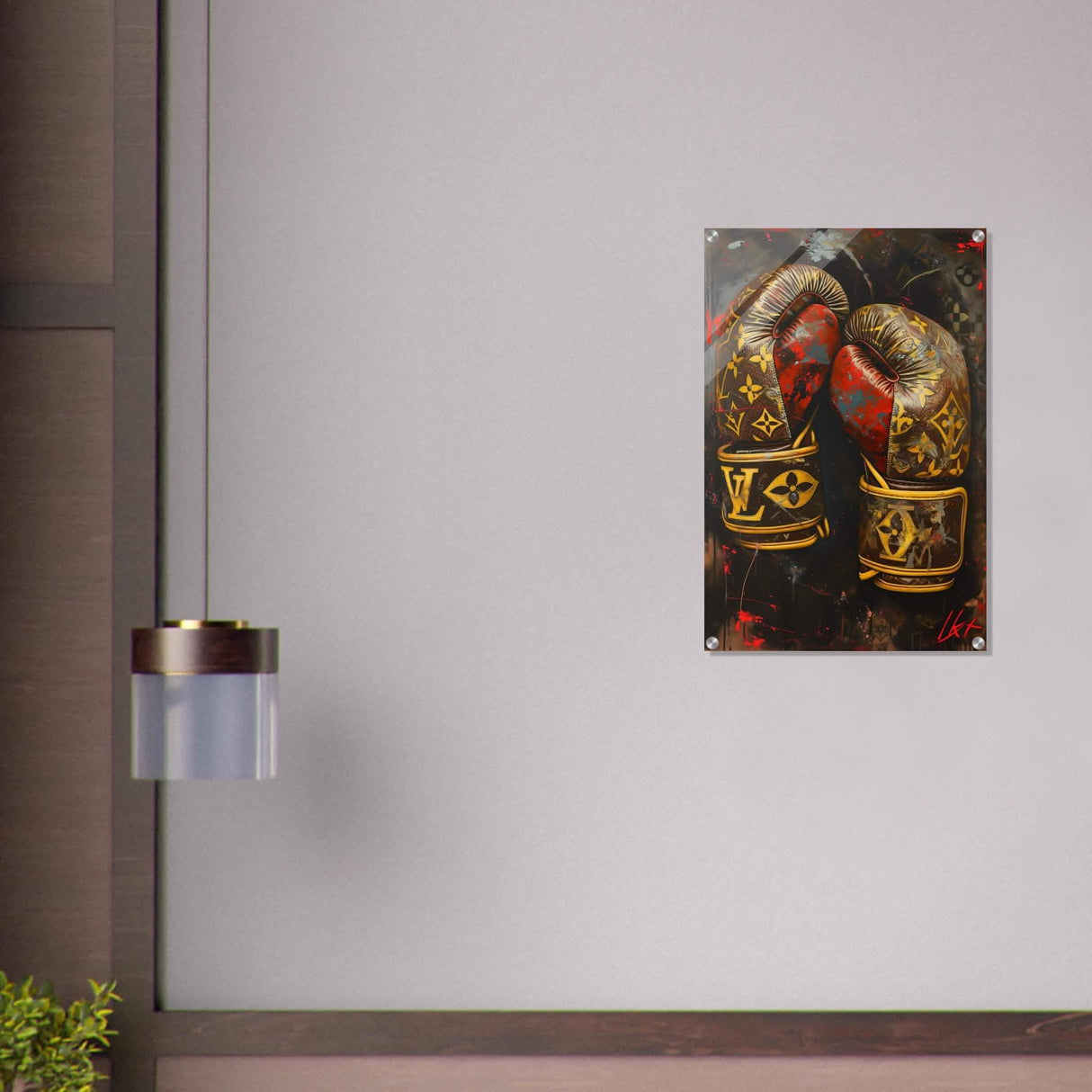 Da Vinci Pop Art Wall Art - Acrylic Print - 50x75 cm / 20x30″ -