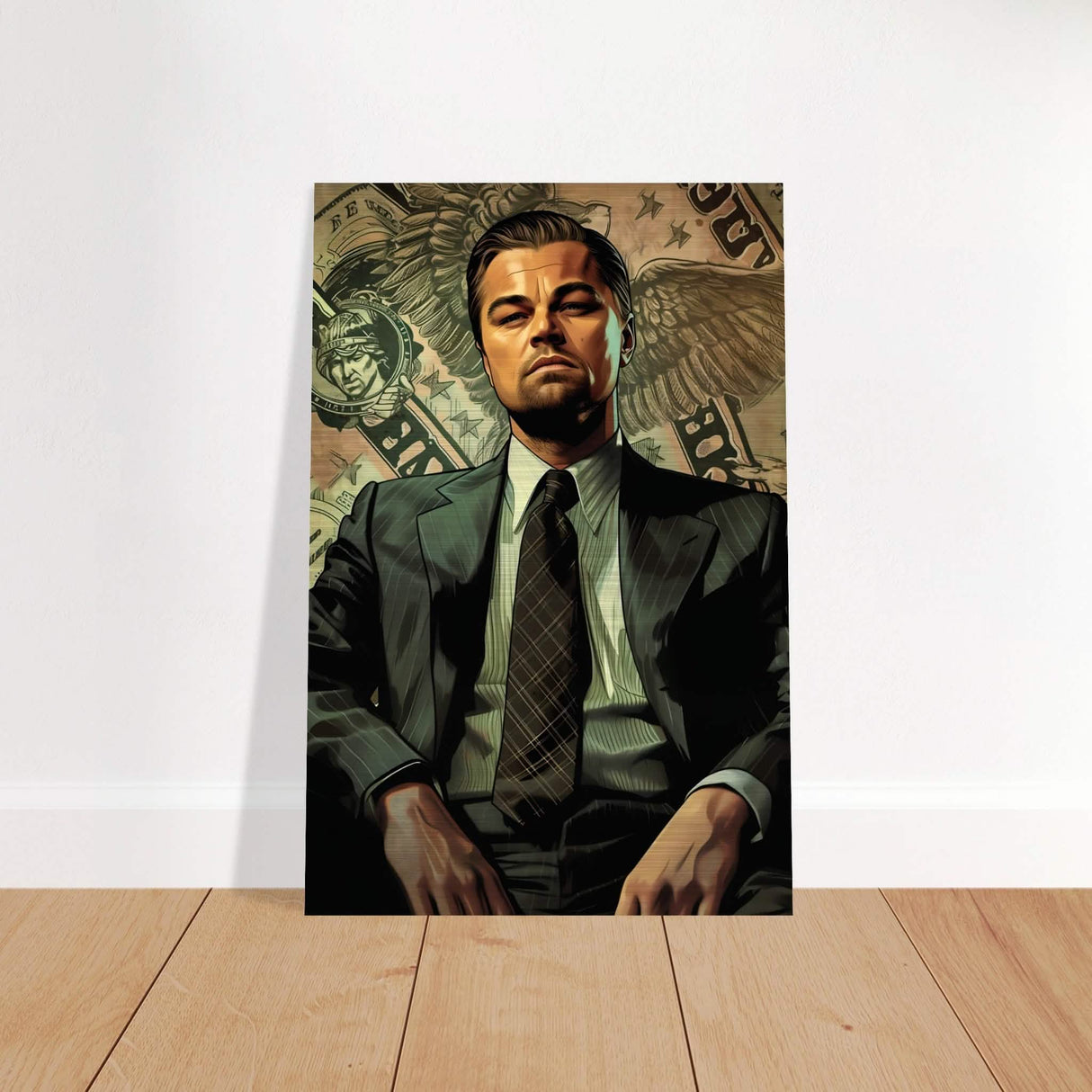 Da Vinci Pop Art Wall Art - Brushed Aluminum Print - 50x75 cm / 20x30″ -