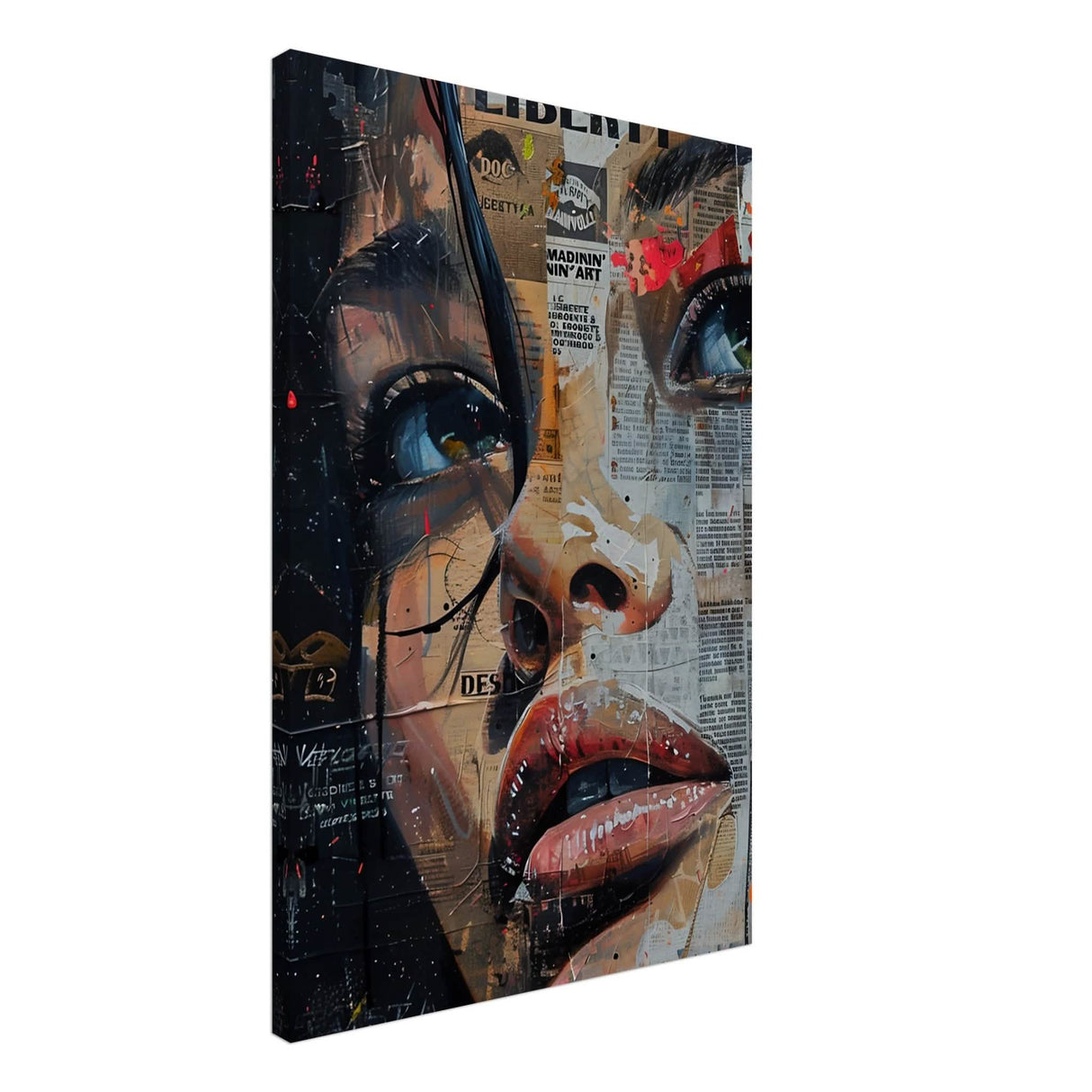 Da Vinci Pop Art Wall Art - Canvas - 50x75 cm / 20x30″ - Slim