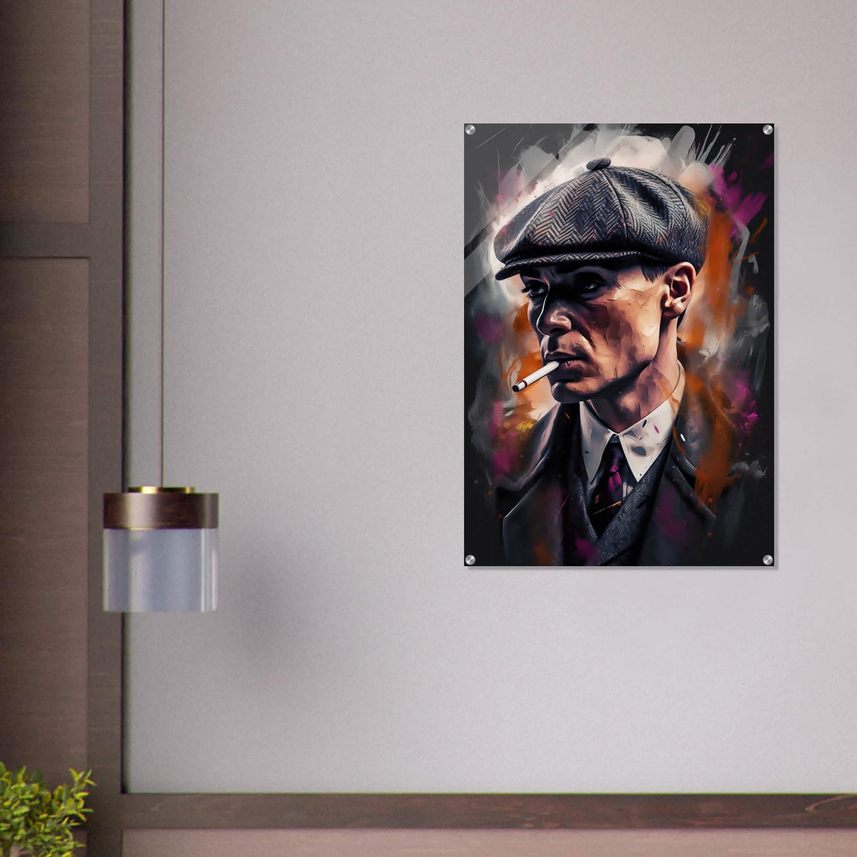 Da Vinci Pop Art Wall Art - Acrylic Print - 70x100 cm / 28x40″ -