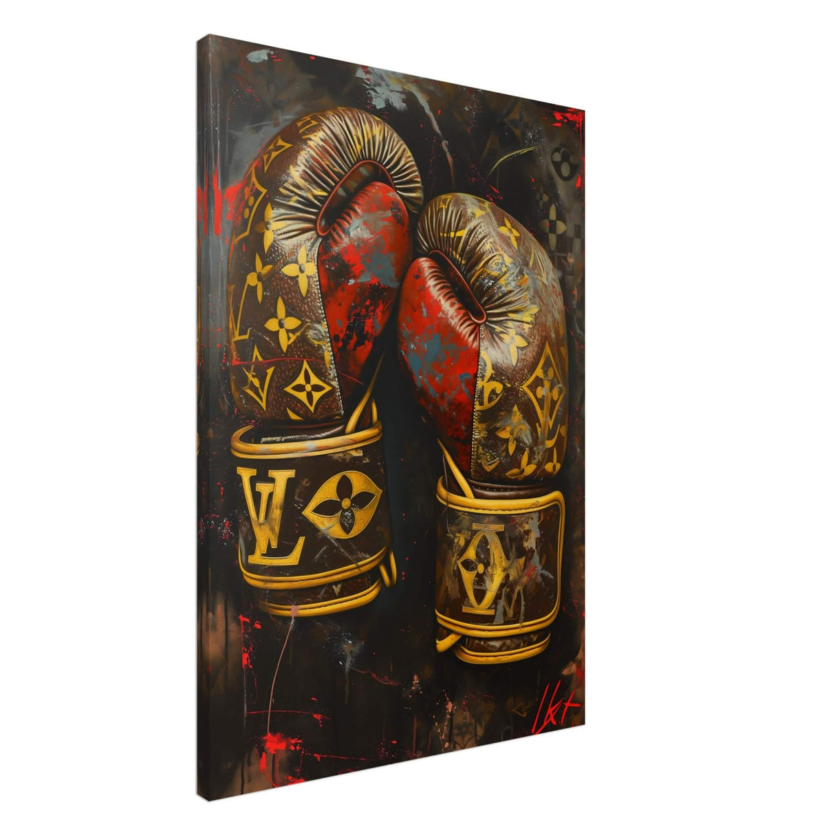 Da Vinci Pop Art Wall Art - Canvas - 70x100 cm / 28x40″ - Thick