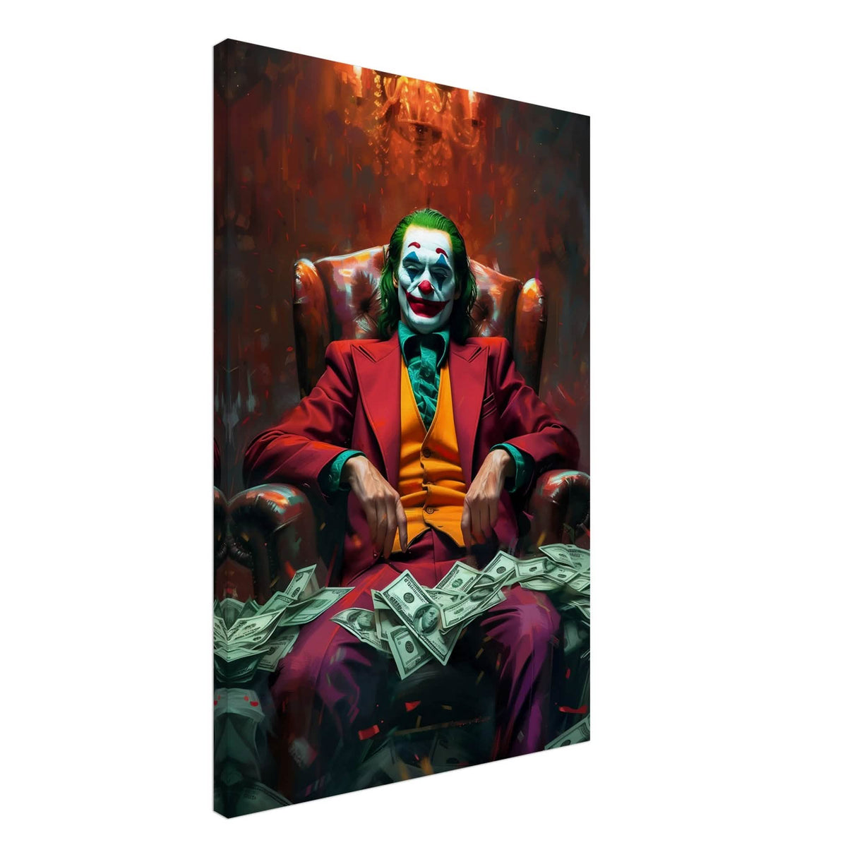 Da Vinci Pop Art Wall Art - Canvas - 50x75 cm / 20x30″ - Slim