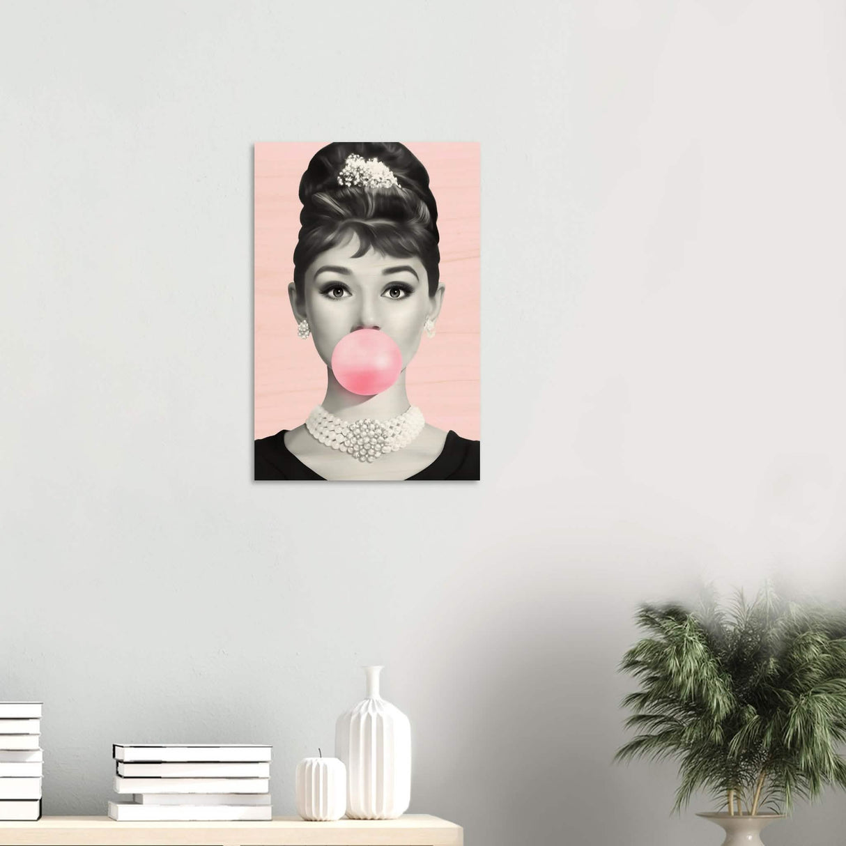 Da Vinci Pop Art Wall Art - Wood Prints - 40x60 cm / 16x24″ -