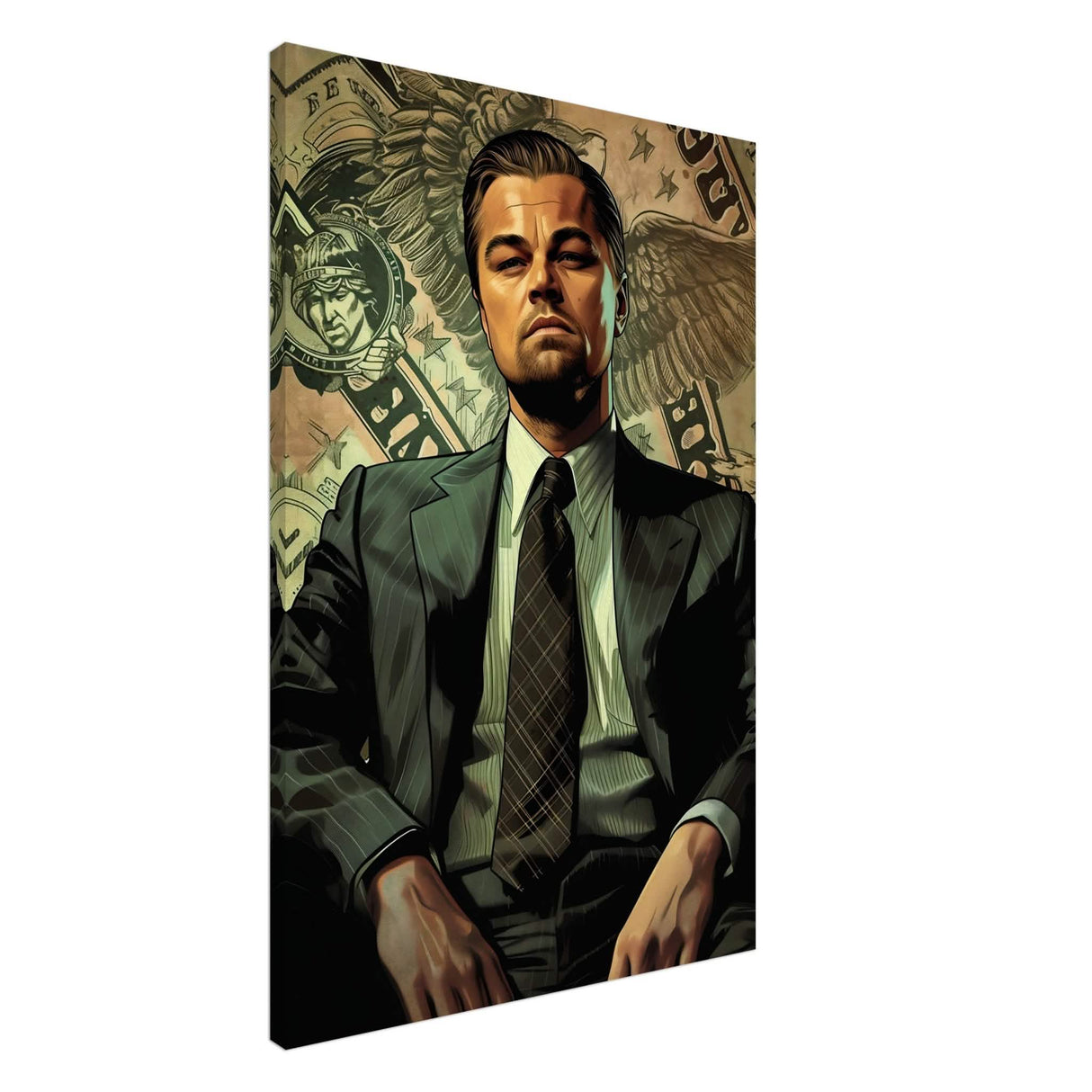 Da Vinci Pop Art Wall Art - Canvas - 60x90 cm / 24x36″ - Slim