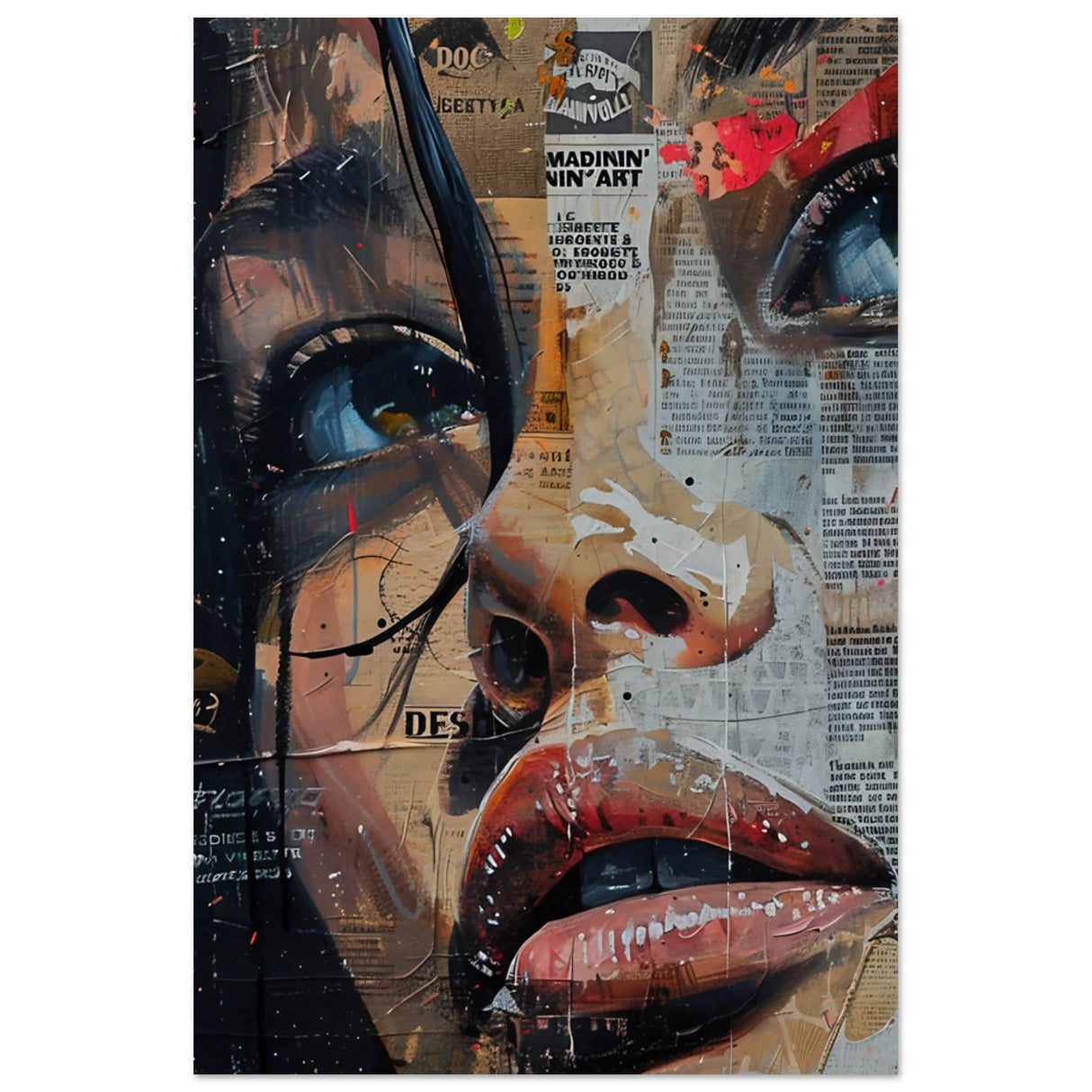 Da Vinci Pop Art Wall Art - Aluminum Print - 30x45 cm / 12x18″ -