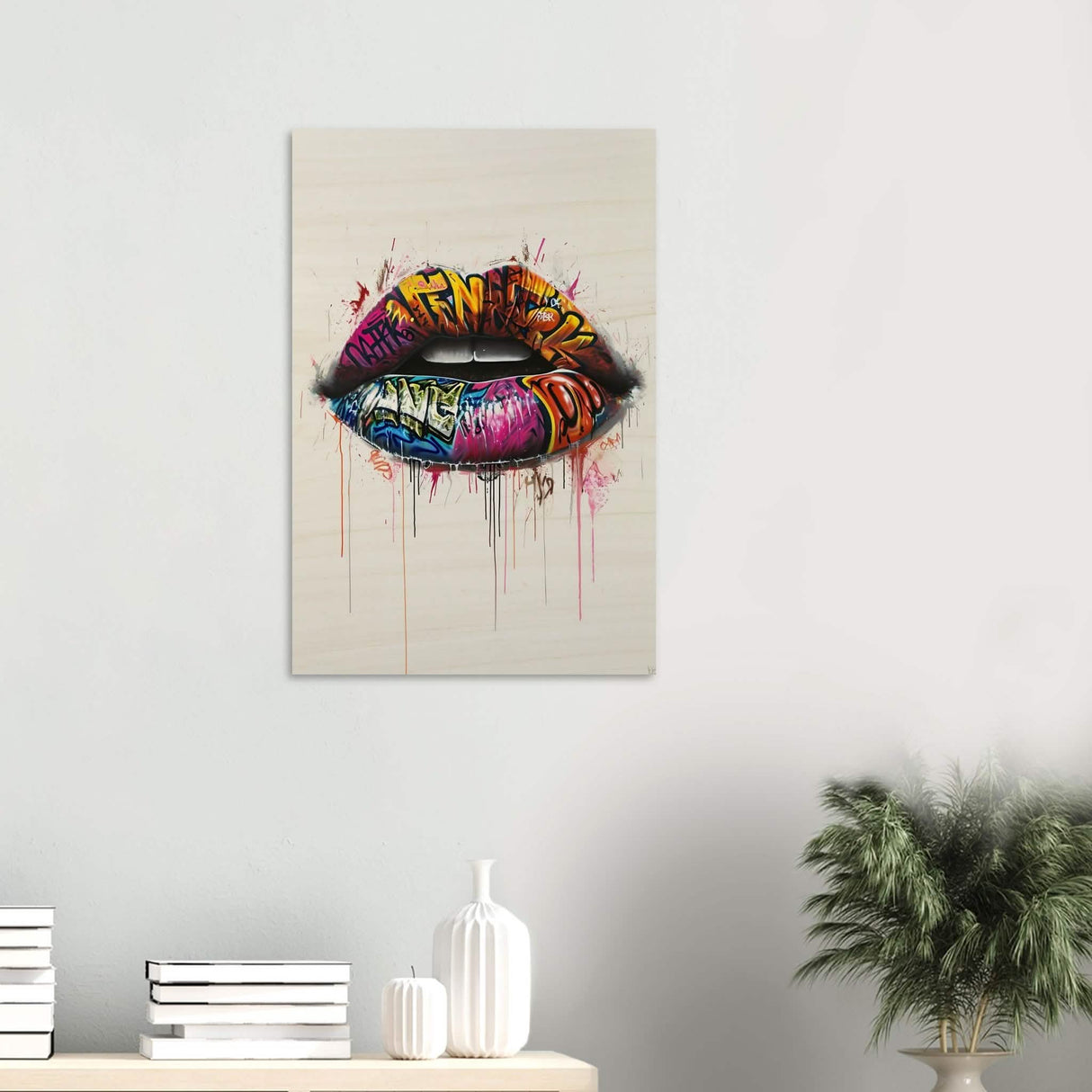 Da Vinci Pop Art Wall Art - Wood Prints - 50x75 cm / 20x30″ - 20 mm