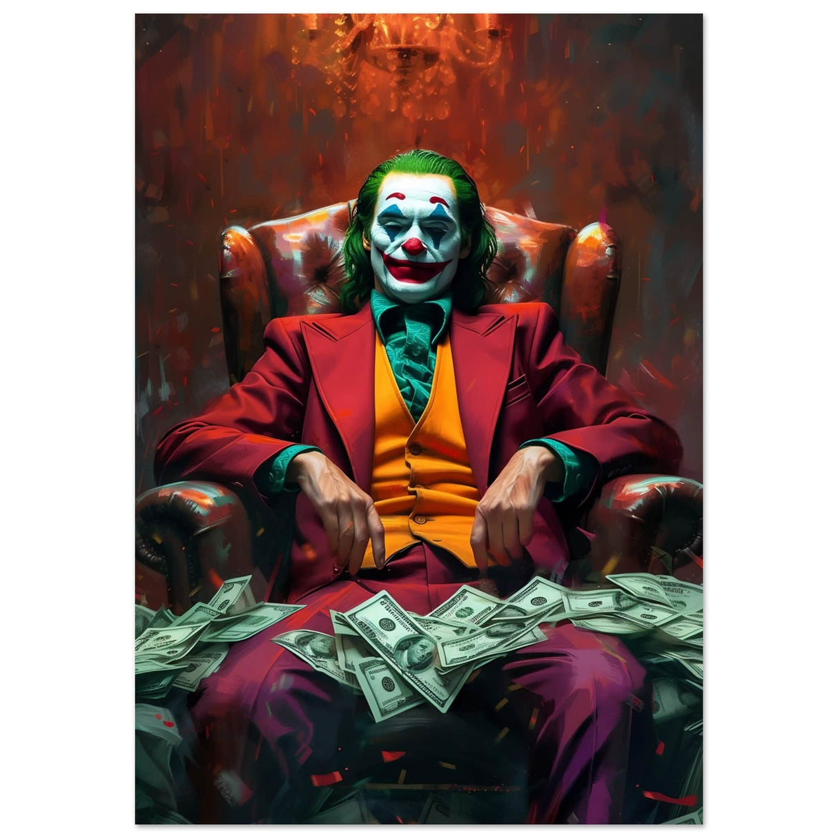 Da Vinci Pop Art Wall Art - Aluminum Print - 70x100 cm / 28x40″ -