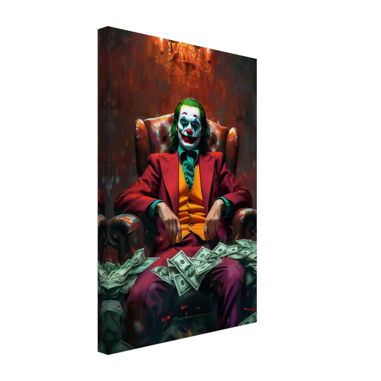 Da Vinci Pop Art Wall Art - Canvas - 30x45 cm / 12x18″ - Slim