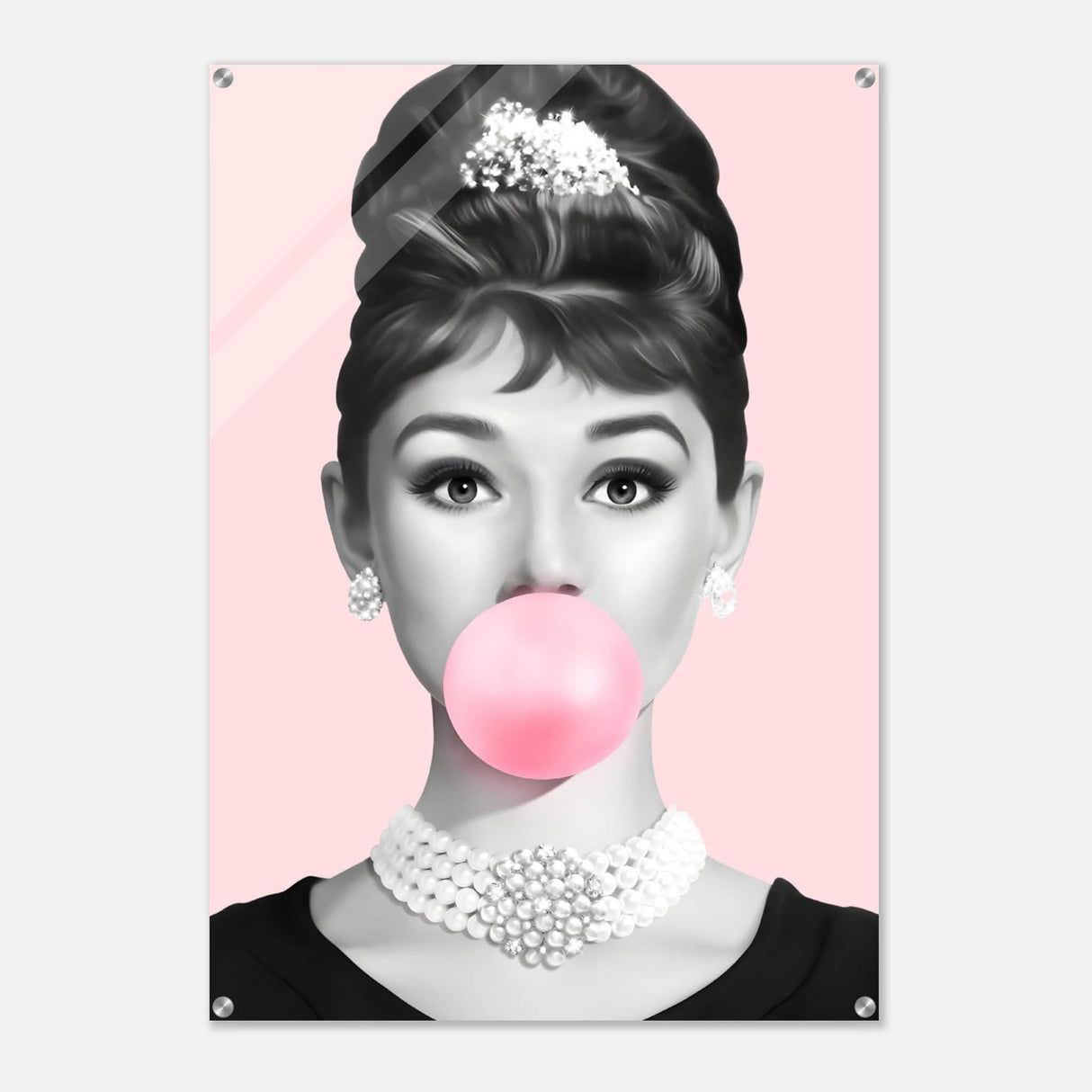 Da Vinci Pop Art Wall Art - Acrylic Print - 70x100 cm / 28x40″ -