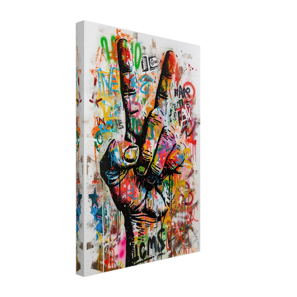 Da Vinci Pop Art Wall Art - Canvas - 30x45 cm / 12x18″ - Slim