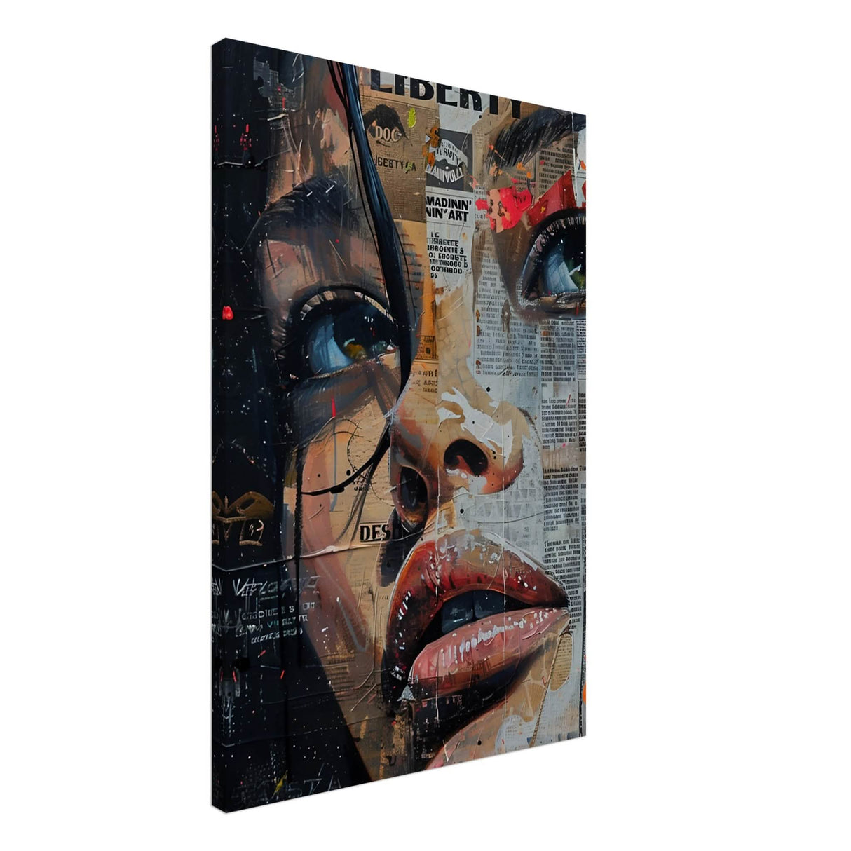 Da Vinci Pop Art Wall Art - Canvas - 60x90 cm / 24x36″ - Thick